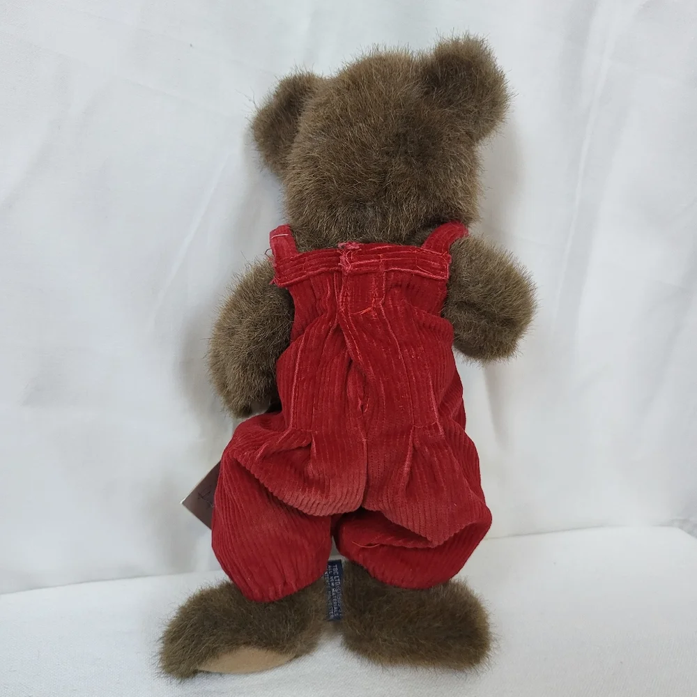 Boyds Bears '96 Christopher Bearwear Red Overalls 10